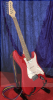 Ken Rose Gitarre SC-20 in rot